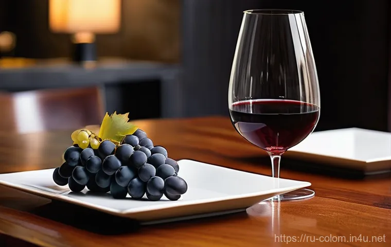 콜롬비아와 칠레 와인 비교 - **Prompt 2: High-Altitude Colombian Vineyard Innovation**
    "A vibrant and detailed close-up shot ...