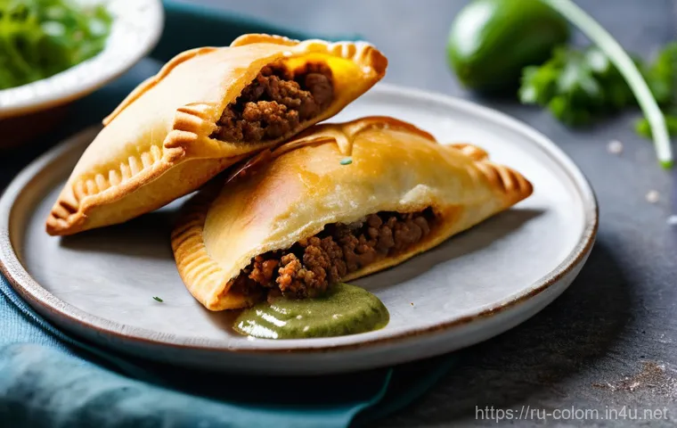 콜롬비아에서의 스트리트 푸드 베스트 - **Prompt 1: Colombian Arepa Vendor at Sunrise**
    A vibrant, realistic photograph of an authentic ...