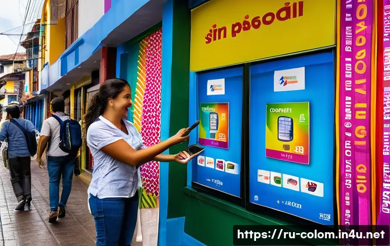 콜롬비아에서 스마트폰 유심 구매 방법 관련 이미지 1
